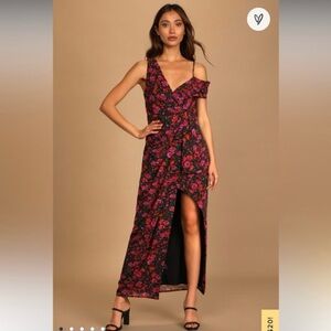 Lulus dress floral size M